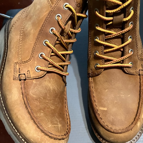 Ecco Men’s Holbrok leather boots 39 5.5 - Picture 4 of 7